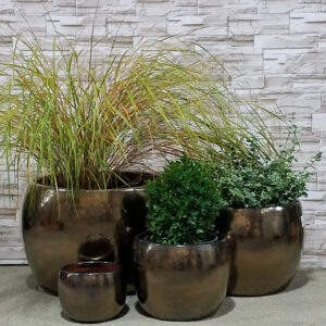 Short Egg Planter - Set of 4