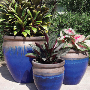 Outdoor Glazed Pottery